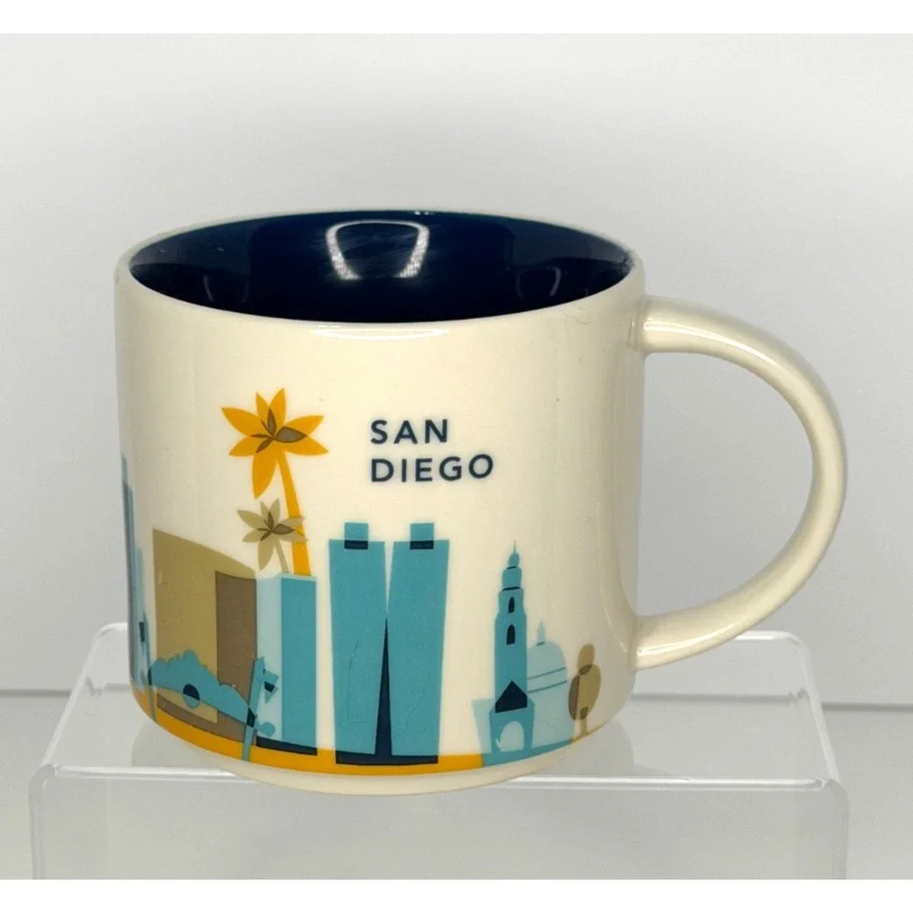 Starbucks San Diego California Skyline You Are Here Collection 14oz Coffee Mug